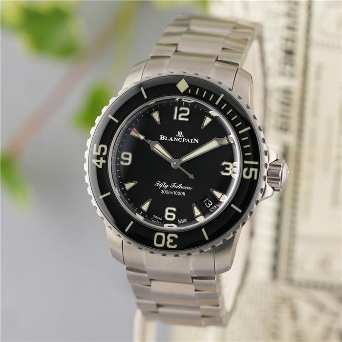 ブランパン フィフティファゾムス オートマティック 5010-12B30-98S 付属品完品 BLANCPAIN 新品メンズ 腕時計 送料無料