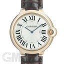 カルティエ バロンブルー シルバー 40mm PG 革 W6920083【アウトレット】 CARTIER 新品メンズ 腕時計 送料無料