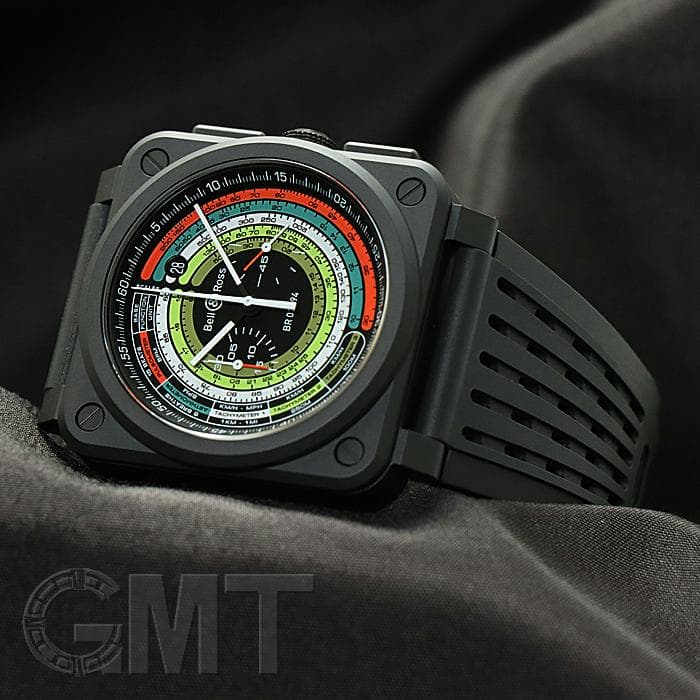 ベル＆ロス インストゥルメント BR 03-94 マルチメーター BR0394-SW-CE/SRB BELL & ROSS 新品メンズ 腕時計 送料無料