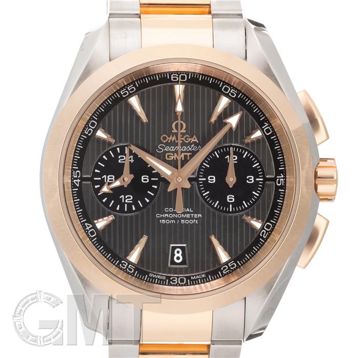 オメガ シーマスター アクアテラ クロノグラフ GMT 231.20.43.52.06.001 付属品完品 OMEGA 新品メンズ 腕時計 送料無料