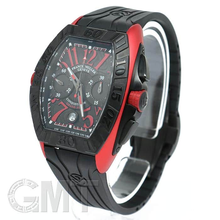 FRANCK MULLER フランクミュラー コンキスタドール グランプリ クロノグラフ 8900CC DT GPG ERG ラバー FRANCK MULLER 新品メンズ 腕時計 送料無料