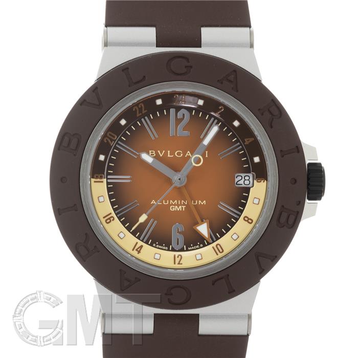 ブルガリ アルミニウム GMT フェンダー 限定モデル 104117 付属品完品 BVLGARI 新品メンズ 腕時計 送料無料
