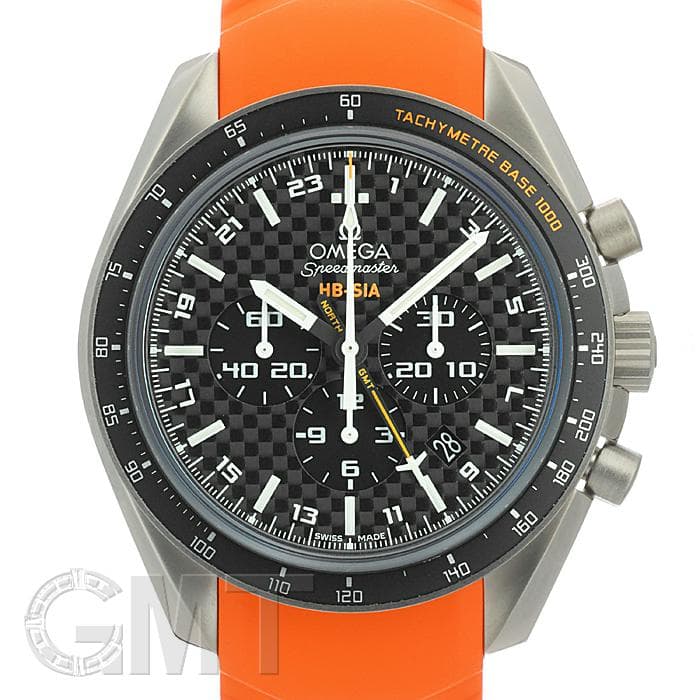 オメガ スピードマスター HB-SIA GMT コーアクシャル 321.92.44.52.01.003 OMEGA 新品メンズ 腕時計 送料無料