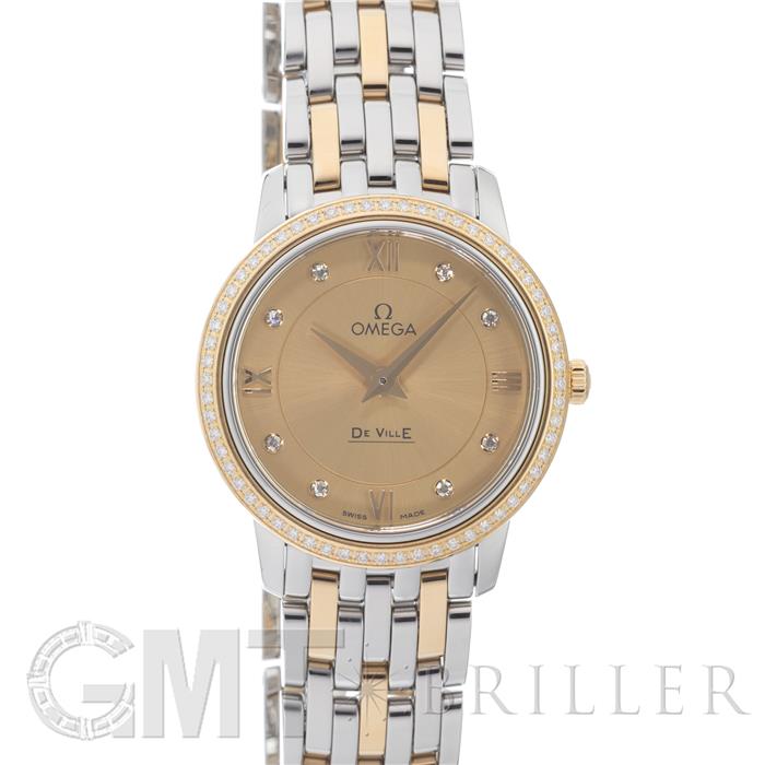 オメガ デ・ヴィル プレステージ 27.4mm 424.25.27.60.58.001 付属品完品 OMEGA 新品レディース 腕時計 送料無料