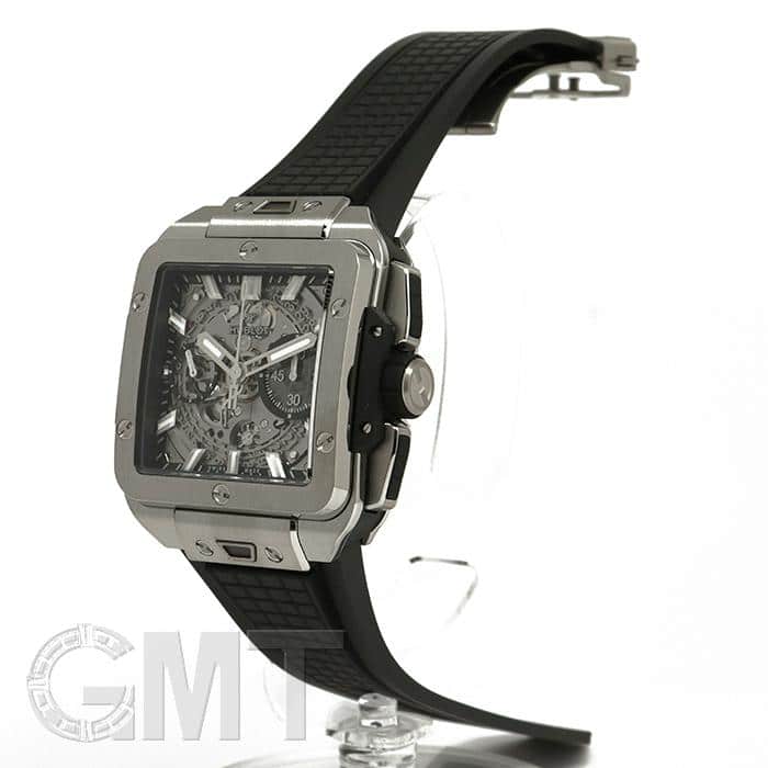 ウブロ スクエアバン ウニコ チタニウム 821.NX.0170.RX HUBLOT 新品メンズ 腕時計 送料無料