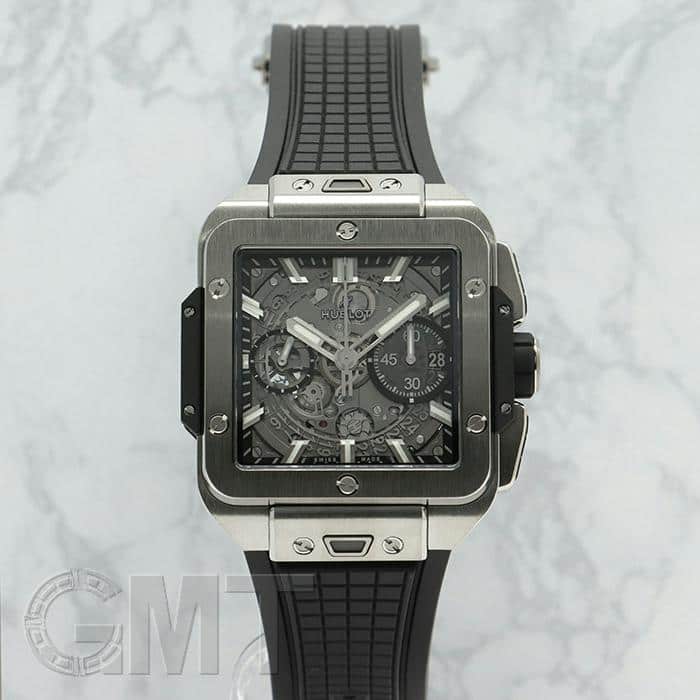 ウブロ スクエアバン ウニコ チタニウム 821.NX.0170.RX HUBLOT 新品メンズ 腕時計 送料無料