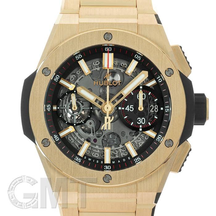 ウブロ 腕時計（メンズ） ウブロ ビッグバン インテグレーテッド イエローゴールド 451.VX.1130.VX HUBLOT 新品メンズ 腕時計 送料無料