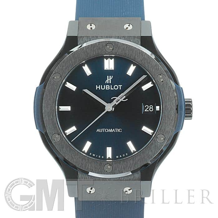 ウブロ 腕時計（メンズ） ウブロ クラシック フュージョン セラミック ブルー 38mm 565.CM.7170.RX HUBLOT 新品メンズ 腕時計 送料無料