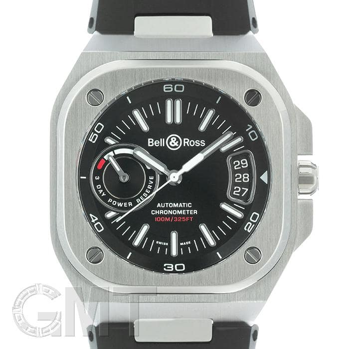 ベルandロス ベル＆ロス BR-X5 ブラック スティール BRX5R-BL-ST/SRB BELL & ROSS 新品メンズ 腕時計 送料無料