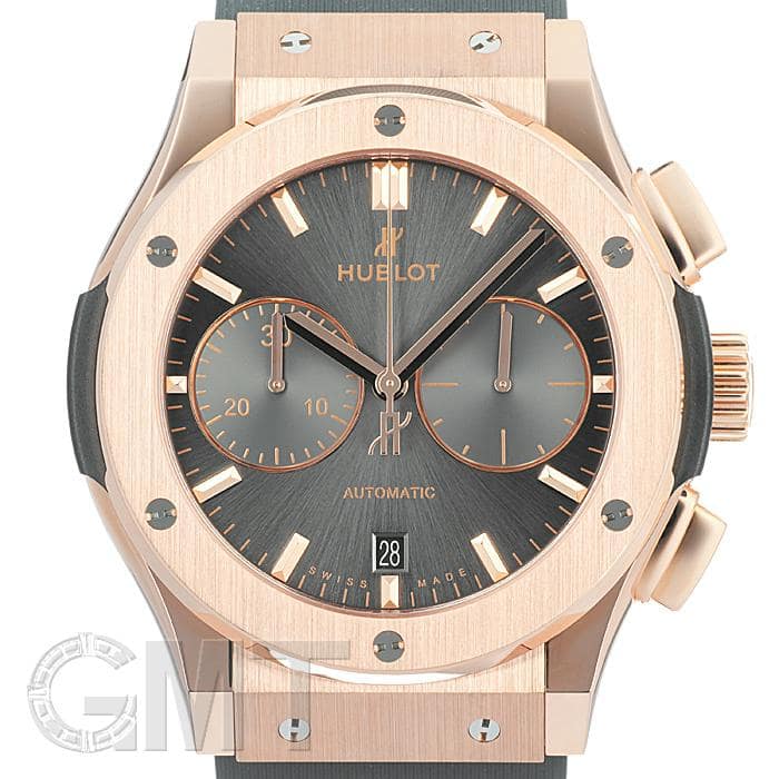 ウブロ クラシック フュージョン クロノグラフ キングゴールド レーシンググレー 521.OX.7081.RX HUBLOT 新品メンズ 腕時計 送料無料