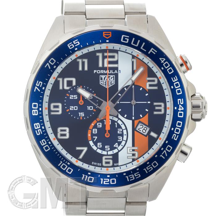 タグホイヤー フォーミュラ1 クロノグラフ ガルフ CAZ101AT.BA0842 付属品完品 TAG HEUER 新品メンズ 腕時計 送料無料