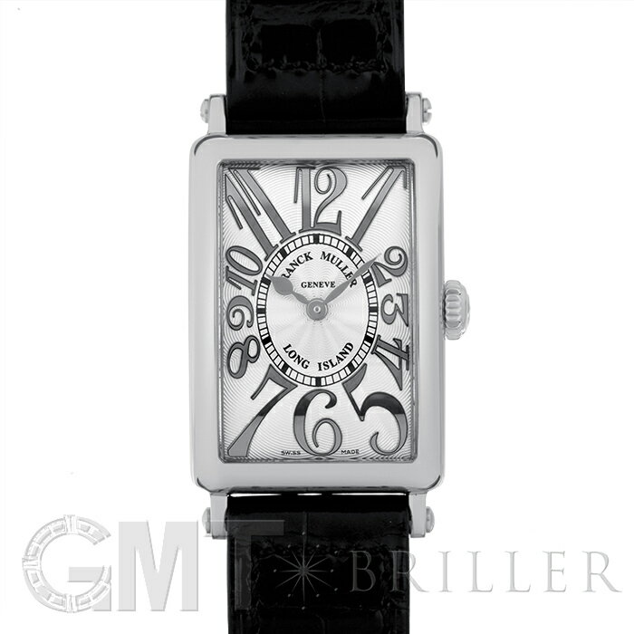 フランク・ミュラー ロングアイランド レリーフ 902QZ（シルバー）SS ブラックレザーベルト F ...