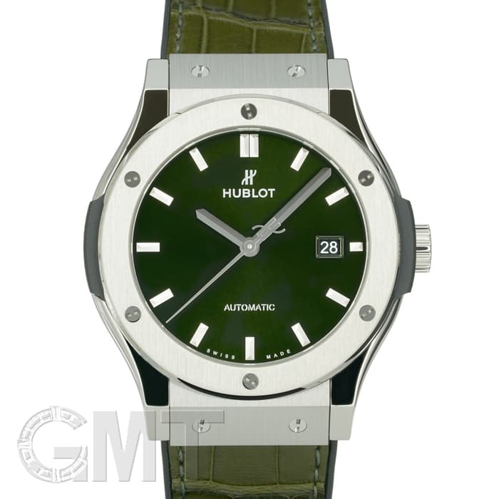 ウブロ 腕時計（メンズ） ウブロ クラシックフュージョン チタニウム 542.NX.8970.LR HUBLOT 新品メンズ 腕時計 送料無料