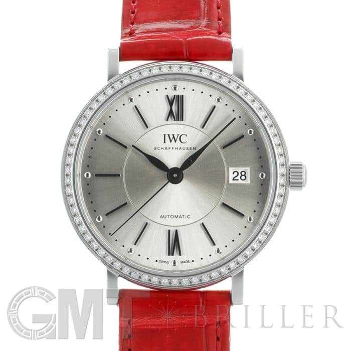 IWC ポートフィノ IW458109 ベゼルダイヤ 37mm IWC 新品レディース 腕時計 送料無料