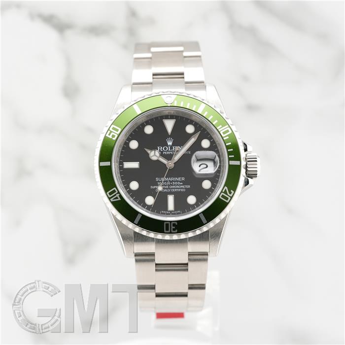 ロレックス サブマリーナーデイト 16610LV V番【純正保護シール付き】 ROLEX 中古メンズ 腕時計 送料無料