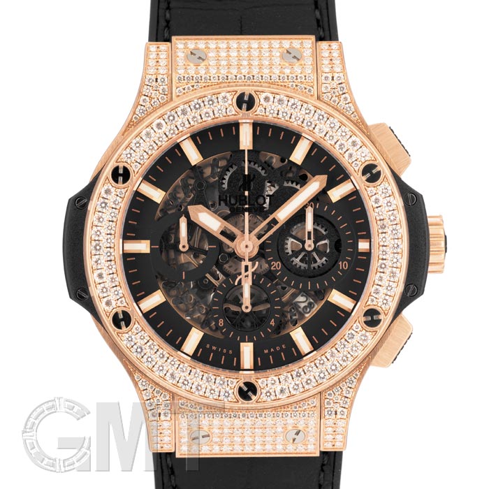 HUBLOT ウブロ アエロバン レッドゴールド ダイヤ 311.PX.1180.GR.1704 新 ...