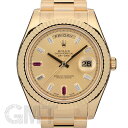 ROLEX ロレックス デイデイトII Ref.218238BG 8Pダイヤ 2Pルビー 新品腕時計 ...