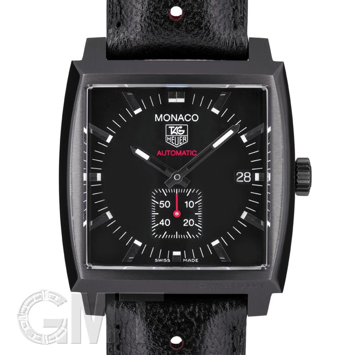 TAG HEUER タグ・ホイヤー モナコ フルブラック チタンコーティング WW2119.FC63 ...