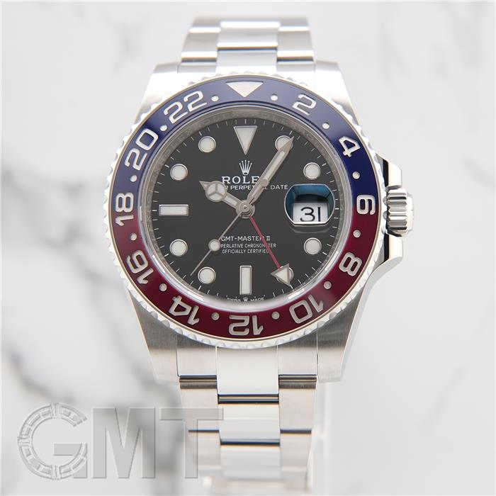 ロレックス GMTマスターII 126710BLRO 保証書2021年 付属品完品 ランダムシリアル ROLEX 中古メンズ 腕時計 送料無料