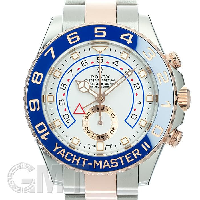 ロレックス ヨットマスターII 116681 保証書2018年 付属品完品 ランダムシリアル ROLEX 中古メンズ 腕時計 送料無料