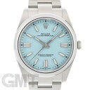 ロレックス オイスターパーペチュアル41 124300 保証書2021年 付属品完品 ランダムシリアル ROLEX 中古メンズ 腕時計 送料無料