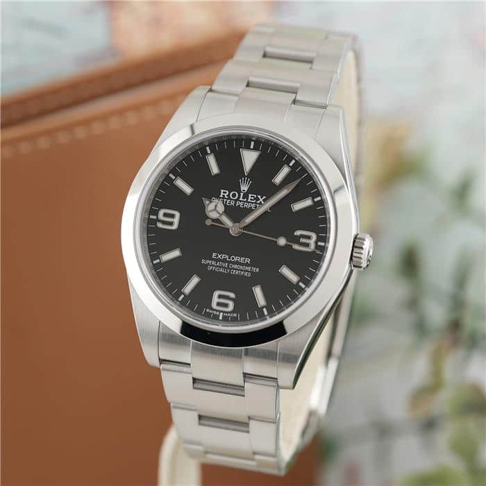 ロレックス エクスプローラーI 214270 保証書2017年 付属品完品 ランダムシリアル ...