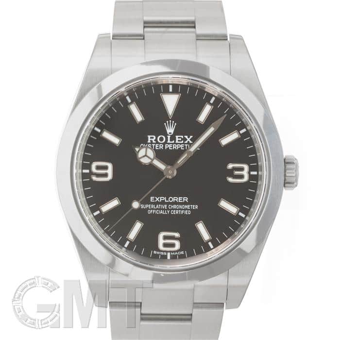 ロレックス エクスプローラーI 214270 保証書2017年 付属品完品 ランダムシリアル ROLEX 中古メンズ 腕時計 送料無料