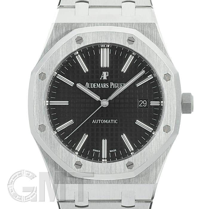 オーデマピゲ ロイヤルオーク 41mm 15400ST.OO.1220ST.01 ブラック AUDEMARS PIGUET 中古メンズ 腕時計 送料無料