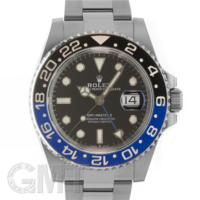 ロレックス GMTマスター II 126710BLNR オイスターブレスレット 保証書2021年 ランダムシリアル 付属品完品 ROLEX 中古メンズ 腕時計 送料無料
