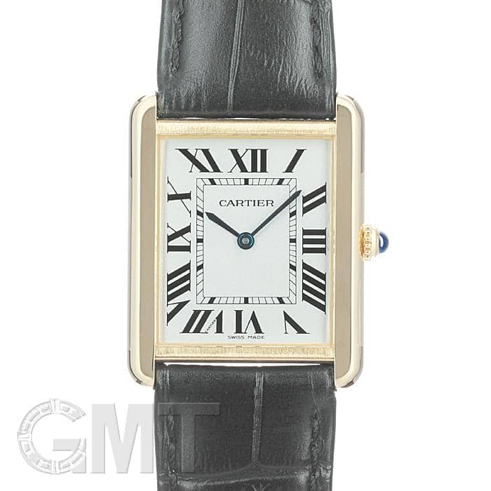 カルティエ タンクソロ LM W1018855 CARTIER 中古メンズ 腕時計 送料無料