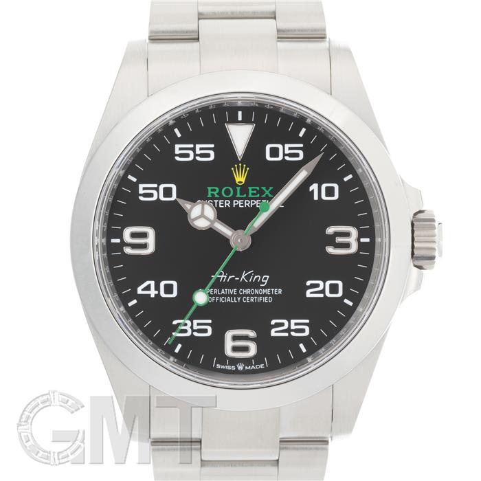 ロレックス エアキング 126900 保証書2023年 付属品完品 ランダムシリアル ROLEX 中古メンズ 腕時計 送料無料