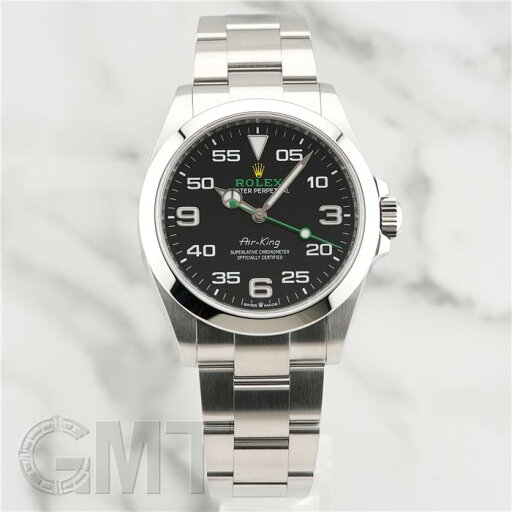 ロレックス エアキング 126900 保証書2023年 付属品完品 ランダムシリアル ROLEX 中古メンズ 腕時計 送料無料