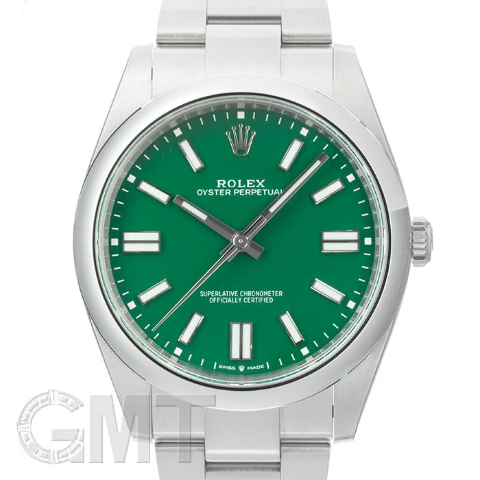 ロレックス オイスターパーペチュアル41 124300 保証書2023年 ランダムシリアル ROLEX 中古メンズ 腕時計 送料無料のサムネイル