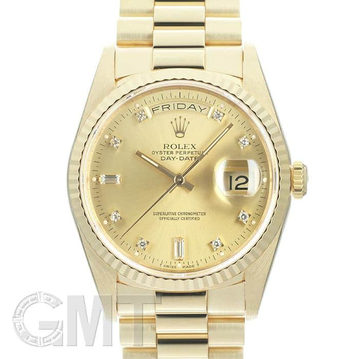 ロレックス デイデイト 18238A シャンパン X番 ROLEX 中古メンズ 腕時計 送料無料