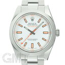 ロレックス ミルガウス 116400 ホワイト 保証書2013年 V番 付属品完品 ROLEX 中古メンズ 腕時計 送料無料