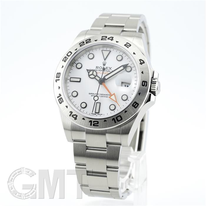 ロレックス エクスプローラーII 216570 保証書2018年 付属品完品 ランダムシリアル ROLEX 中古メンズ 腕時計 送料無料