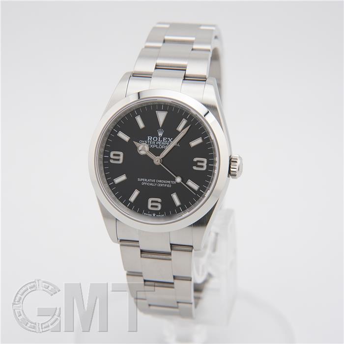 ロレックス エクスプローラー36 124270 保証書2023年 ランダムシリアル 付属品完品 ROLEX 中古メンズ 腕時計 送料無料