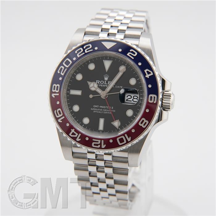 ロレックス GMTマスターII 126710BLRO ジュビリーブレスレット 保証書2019年 ランダムシリアル 付属品完品 ROLEX 中古メンズ 腕時計 送料無料