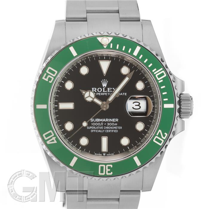ロレックス サブマリーナー デイト 41 126610LV 保証書2021年 ランダムシリアル 付属品完品 ROLEX 中古メンズ 腕時計 送料無料