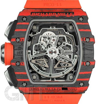 未使用品/500本限定リシャールミル RM11-03 オートマティック フライバック クロノグラフ マクラーレン RICHARD MILLE 未使用品メンズ 腕時計 送料無料