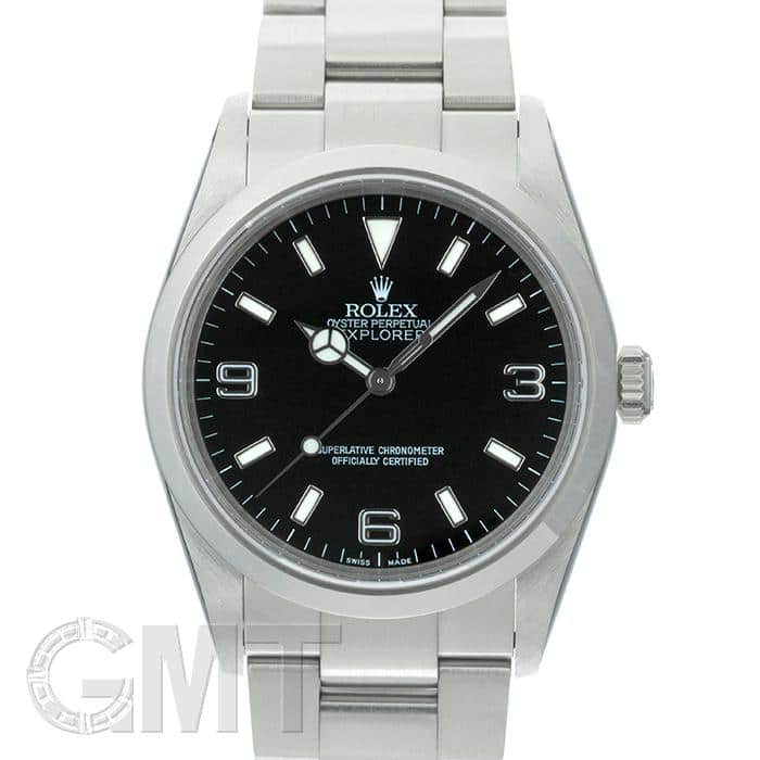 ロレックス エクスプローラーI 114270 保証書日付2004年 付属品完品 F番 ROLEX 中古メンズ 腕時計 送料無料