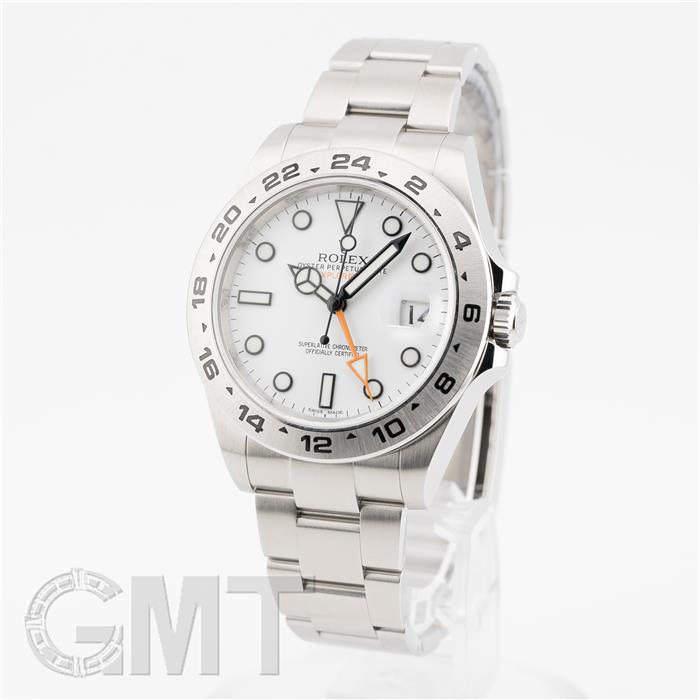 ロレックス エクスプローラーII 216570 保証書2016年 付属品完品 ランダムシリアル ROLEX 中古メンズ 腕時計 送料無料