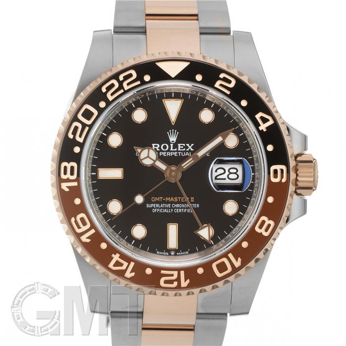ロレックス GMTマスターII 126711CHNR 保証書2020年 ランダムシリアル 付属品完品 ROLEX 中古メンズ 腕時計 送料無料