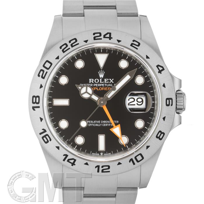 ロレックス エクスプローラーII 226570 ブラック 保証書2023年 ランダムシリアル 付属品完品【ネット先行販売】 ROLEX 中古メンズ 腕時計 送料無料