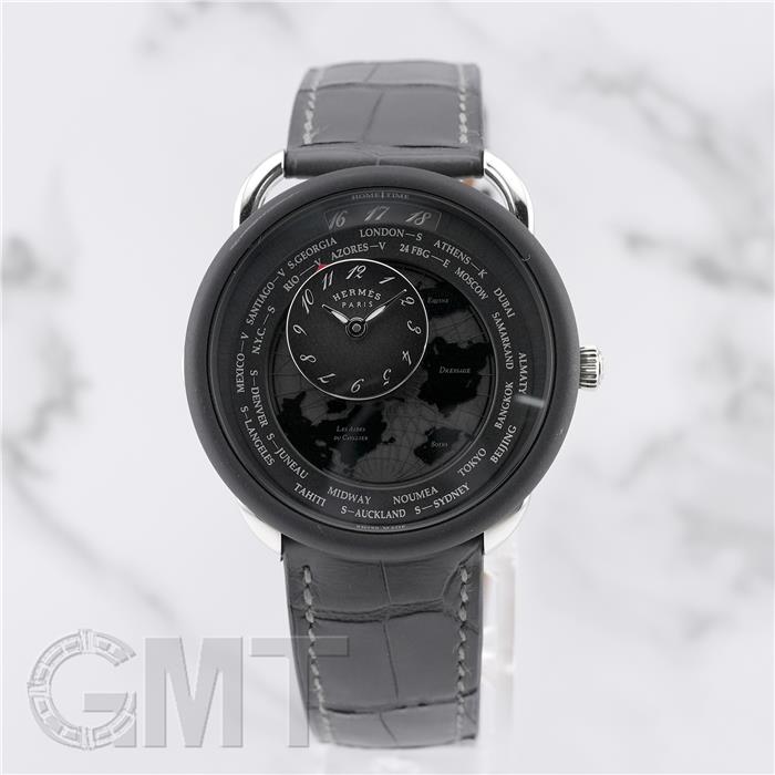 エルメス アルソー ル タン ヴォヤジャー W057198WW00 付属品完品 HERMES 中古メンズ 腕時計 送料無料