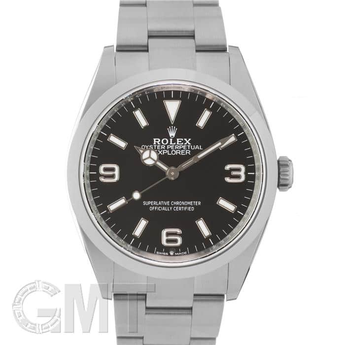 ロレックス エクスプローラー36 124270 保証書2023年 ランダムシリアル 付属品完品 ROLEX 中古メンズ 腕時計 送料無料
