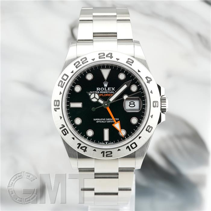 ロレックス エクスプローラーII 226570 保証書2021年 付属品完品 ランダムシリアル ROLEX 中古メンズ 腕時計 送料無料