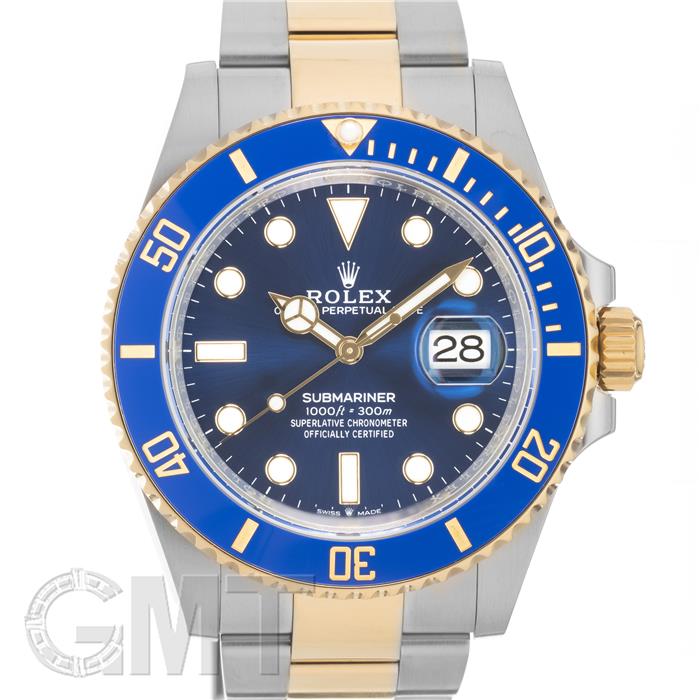 ロレックス サブマリーナーデイト41 126613LB 保証書2023年 付属品完品 ランダムシリアル ROLEX 中古メンズ 腕時計 送料無料