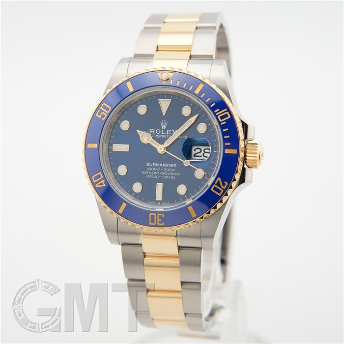 ロレックス サブマリーナーデイト41 126613LB 保証書2023年 付属品完品 ランダムシリアル ROLEX 中古メンズ 腕時計 送料無料