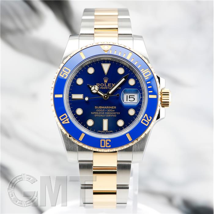 ロレックス サブマリーナーデイト 116613LB 保証書2019年 ランダムシリアル ROLEX 中古メンズ 腕時計 送料無料